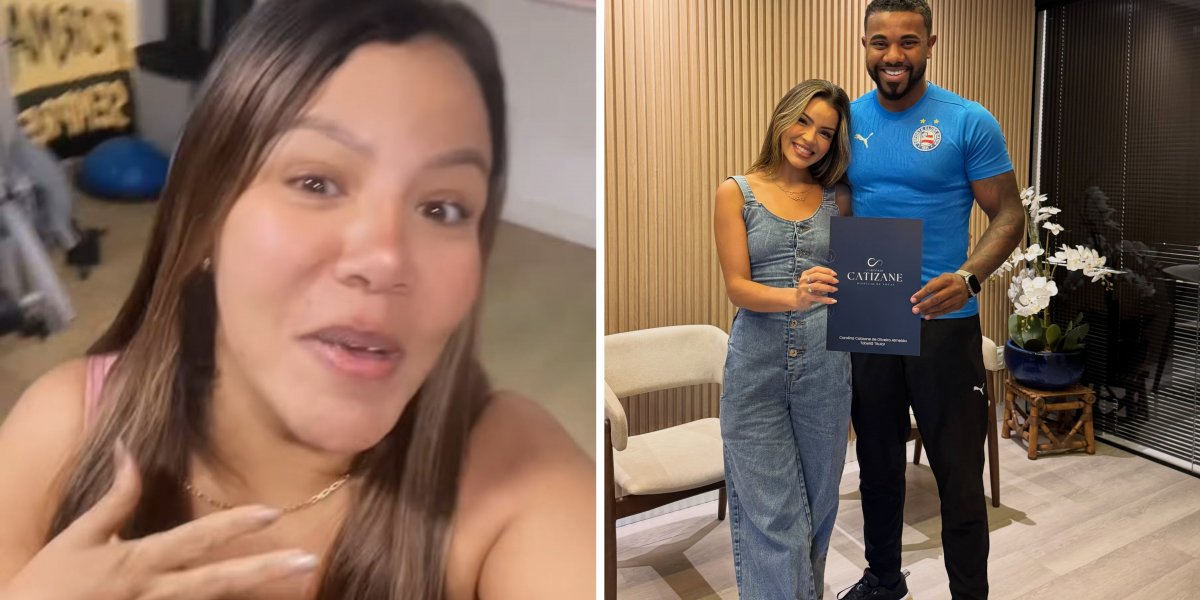 Mani Rego se pronuncia após casamento de Davi Brito com Emilly Araújo e diz: 'A gente sabe que venceu'