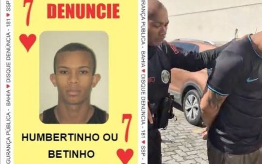 Integrante do Baralho do Crime da Bahia é preso durante operação contra facção no Rio de Janeiro