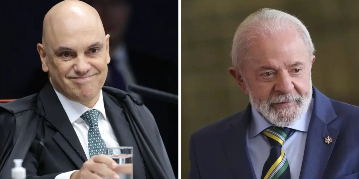 Lula convida Alexandre de Moraes para um café durante cerimônia no Planalto