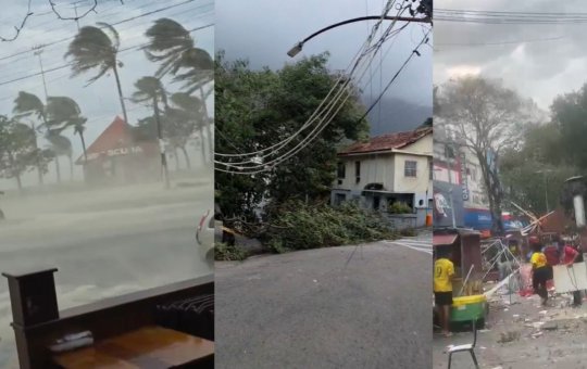 Após mortes e destruição, ventania continua em São Paulo e no Rio nesta quinta-feira