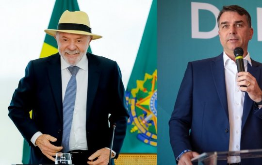 Nova pesquisa mostra Lula na frente de Flávio Bolsonaro na disputa pela Presidência