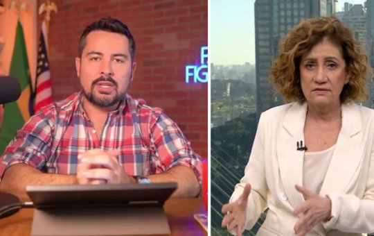 Paulo Figueiredo ataca Míriam Leitão e jornalistas da GloboNews durante transmissão ao vivo