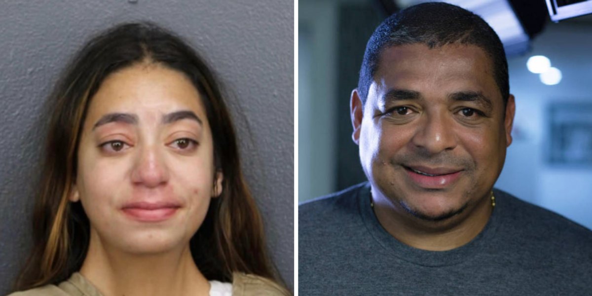 Filha do ex-jogador Vampeta é presa na Flórida  por suspeita de violência doméstica