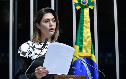 Segundo Bia Kicis, Michelle Bolsonaro será candidata ao Senado pelo Distrito Federal