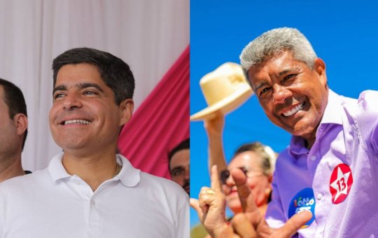 Pesquisa mostra Jerônimo com maior rejeição; ACM Neto aparece em segundo na Bahia