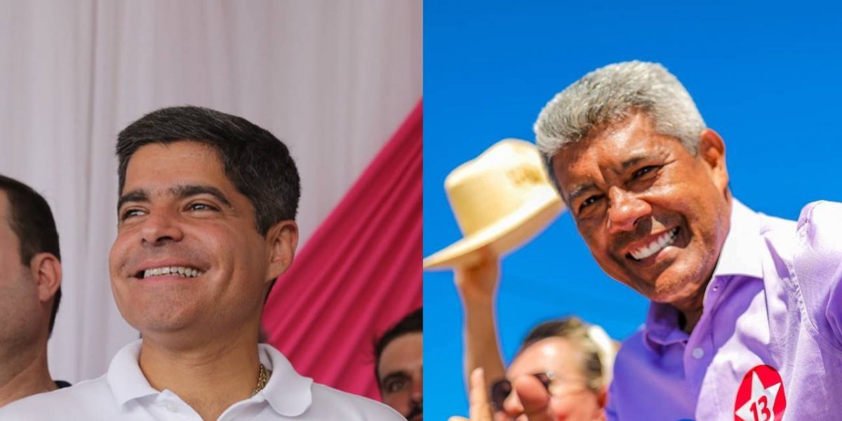 Pesquisa mostra Jerônimo com maior rejeição; ACM Neto aparece em segundo na Bahia