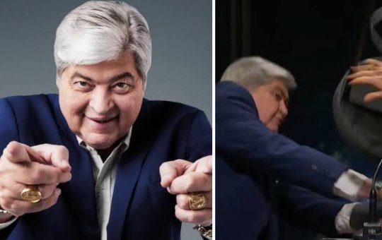Datena transforma “cadeirada” em marca de campanha para deputado federal