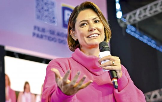 Michelle planeja retorno à Presidência do PL Mulher após eleições