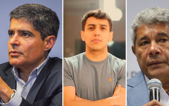 Influenciador repercute nas redes ao falar sobre a fortuna de políticos brasileiros; ACM Neto e Jerônimo são citados