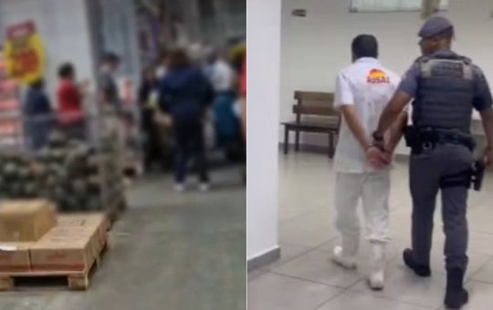 Açougueiro ataca colegas de trabalho a facada após sofrer bullying e é preso São Paulo