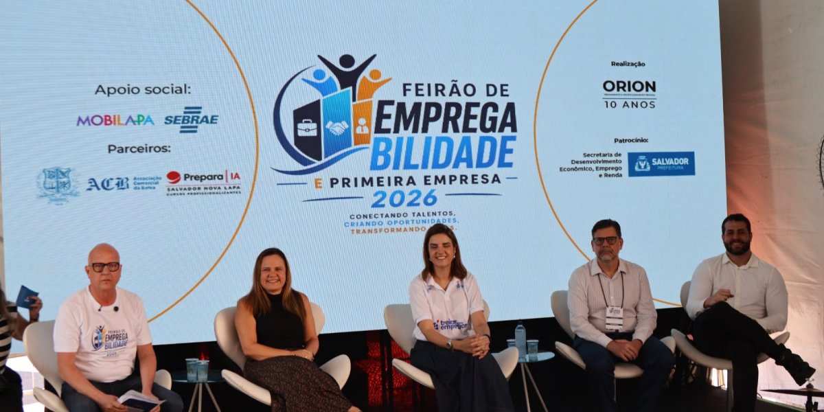 Feirão de Empregabilidade reúne mais de 500 vagas e reforça importância da capacitação profissional em Salvador