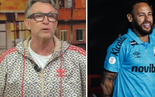 Craque Neto surpreende e defende Neymar após jogo contra o Remo