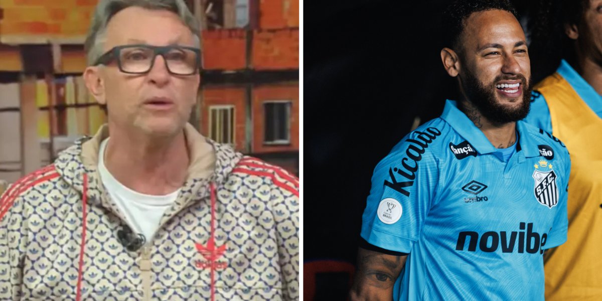 Craque Neto surpreende e defende Neymar após jogo contra o Remo