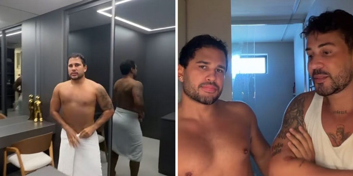 Carlinhos Maia surpreende ao se reencontrar com seu ex-marido Lucas Guimarães