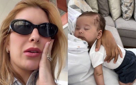 Lore Improta revela controle na amamentação de Levi após crescimento acelerado: “Estou tendo que controlar”