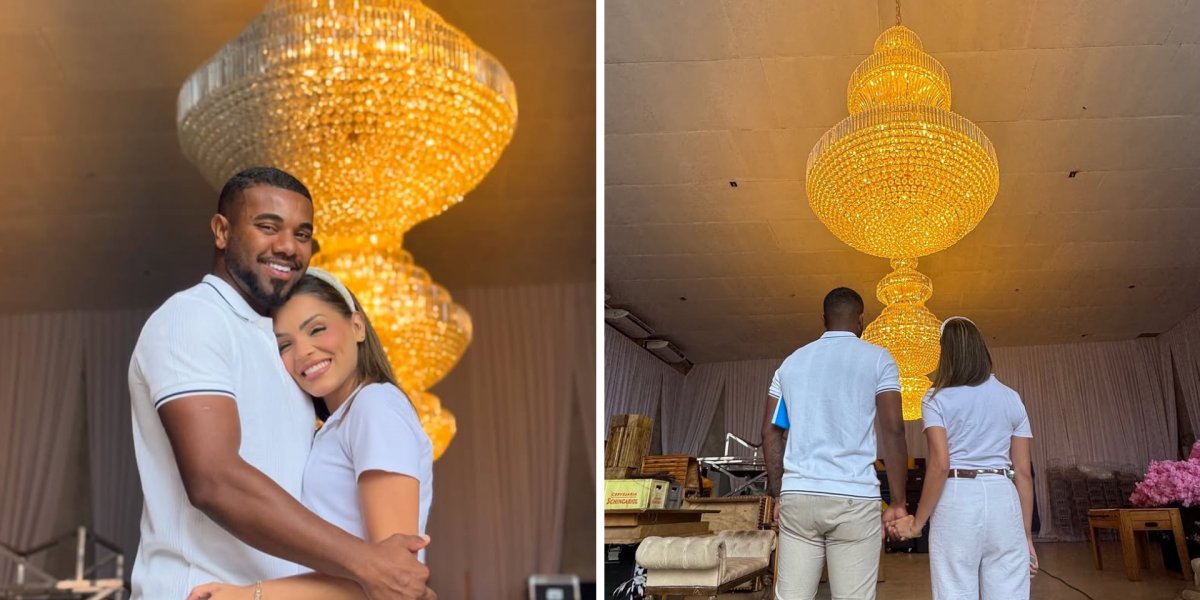 Davi Brito revela que pretende gastar R$ 2 milhões em festa de casamento com Emily Araújo