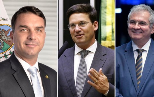 Flávio Bolsonaro anuncia apoio a João Roma e Angelo Coronel para o Senado na Bahia