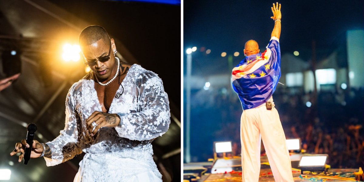 Léo Santana estreia em Cabo Verde com show lotado e homenagem à cultura local