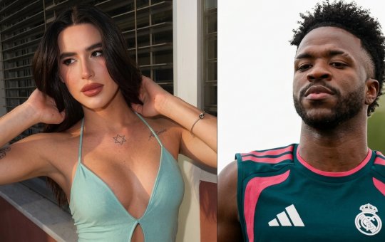 Atriz expõe suposta reação de Vini Jr. a foto de biquíni e critica atitude do jogador