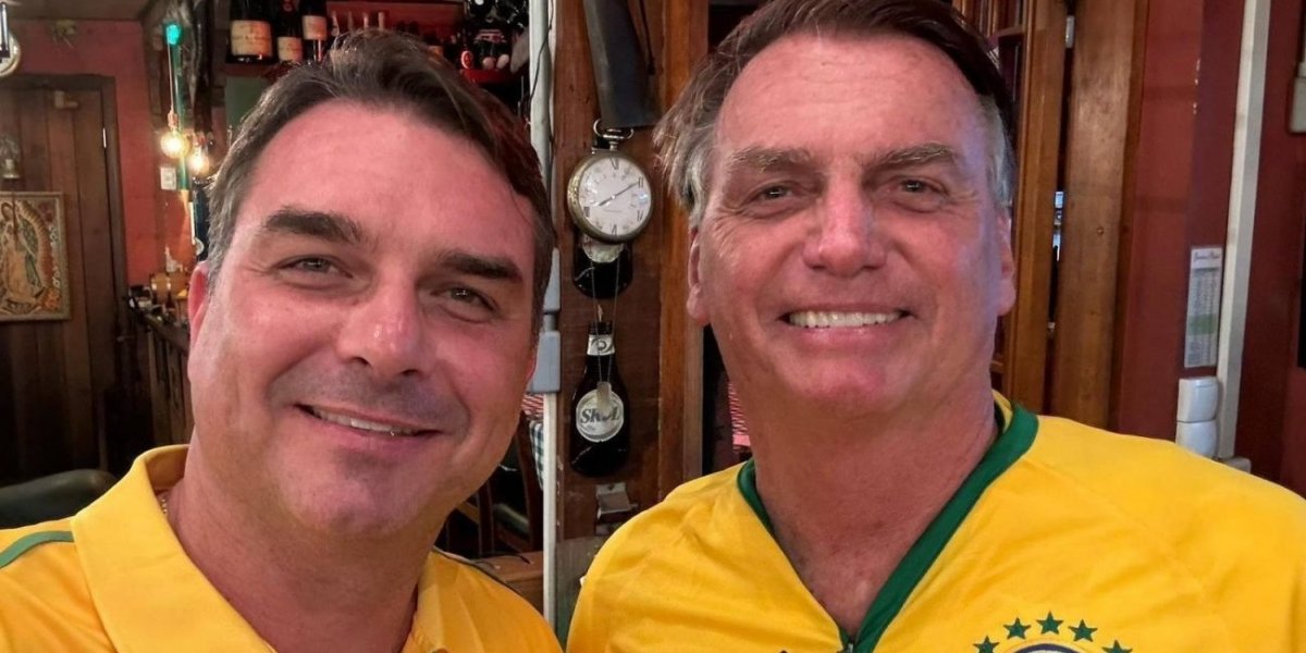 Flávio escreve carta para Bolsonaro no Dia dos Pais: “Tô com saudade de ouvir sua voz”
