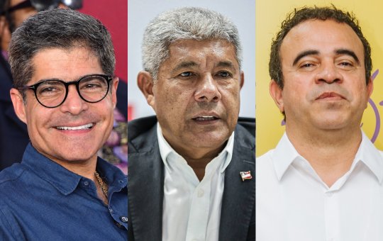 ACM Neto, Jerônimo Rodrigues e Ronaldo Mansur se enfrentam no primeiro debate ao Governo da Bahia