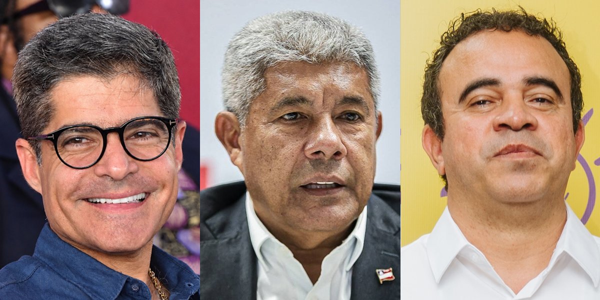 ACM Neto, Jerônimo Rodrigues e Ronaldo Mansur se enfrentam no primeiro debate ao Governo da Bahia