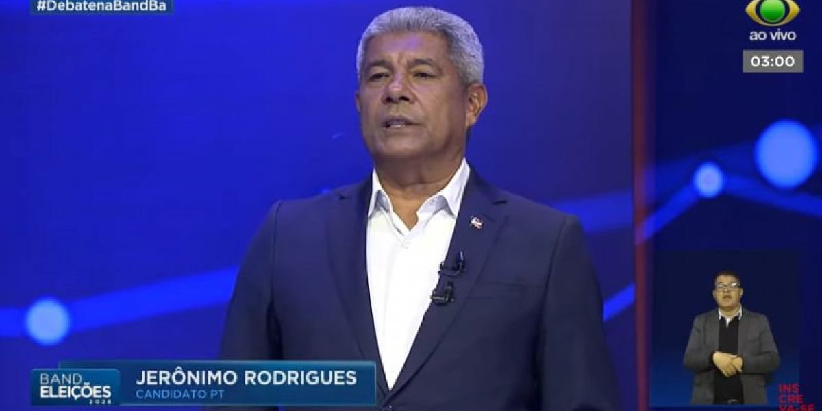 'Criminoso bom para mim é preso', diz Jerônimo Rodrigues no debate sobre câmeras da PM