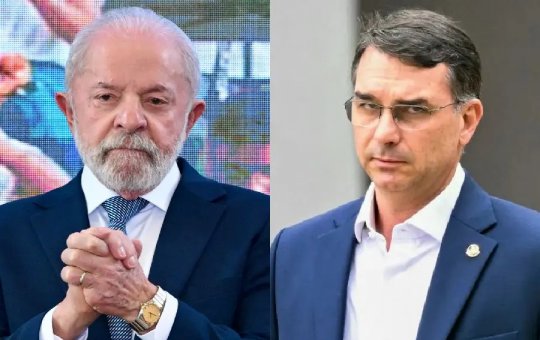 Lula e Flávio Bolsonaro ficam tecnicamente empatados no 2º turno, aponta Nexus/BTG