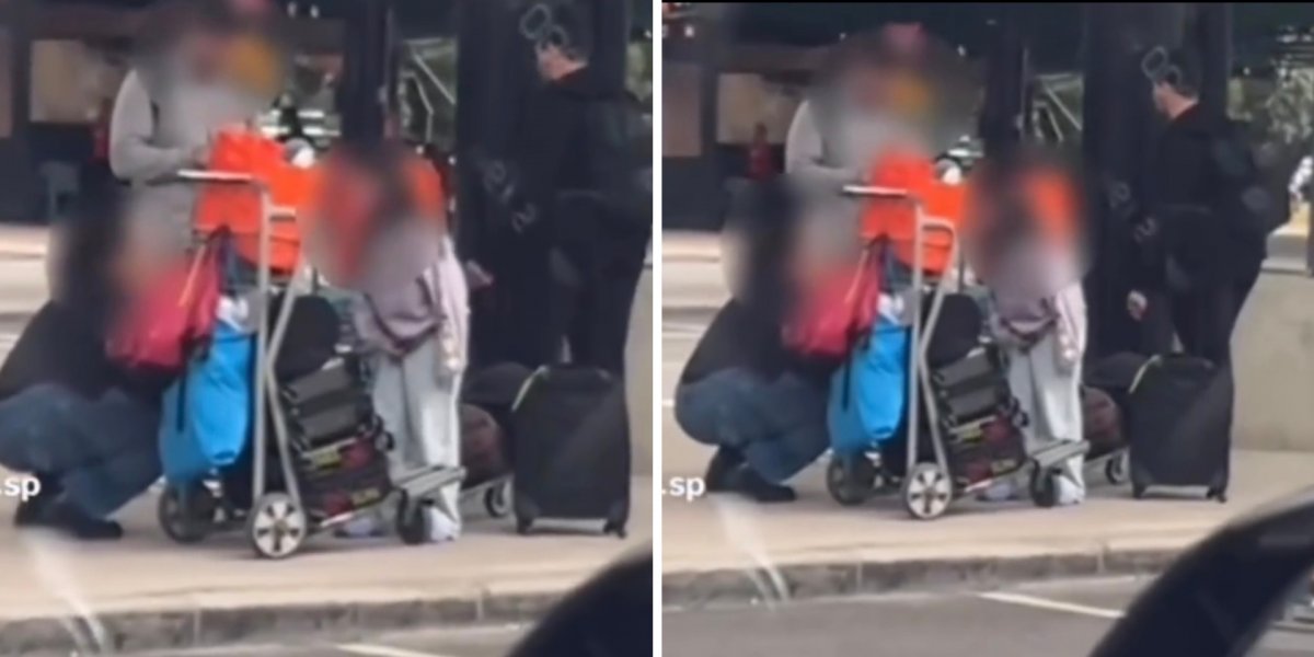 Jovem discute com a mãe em aeroporto, cospe nela e a chama de “ordinária”