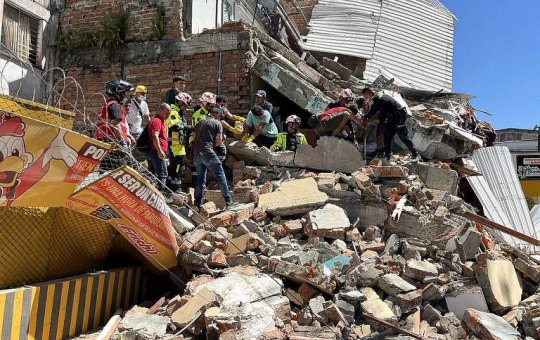 Sobe o número de mortos após terremoto de grande magnitude na Colômbia