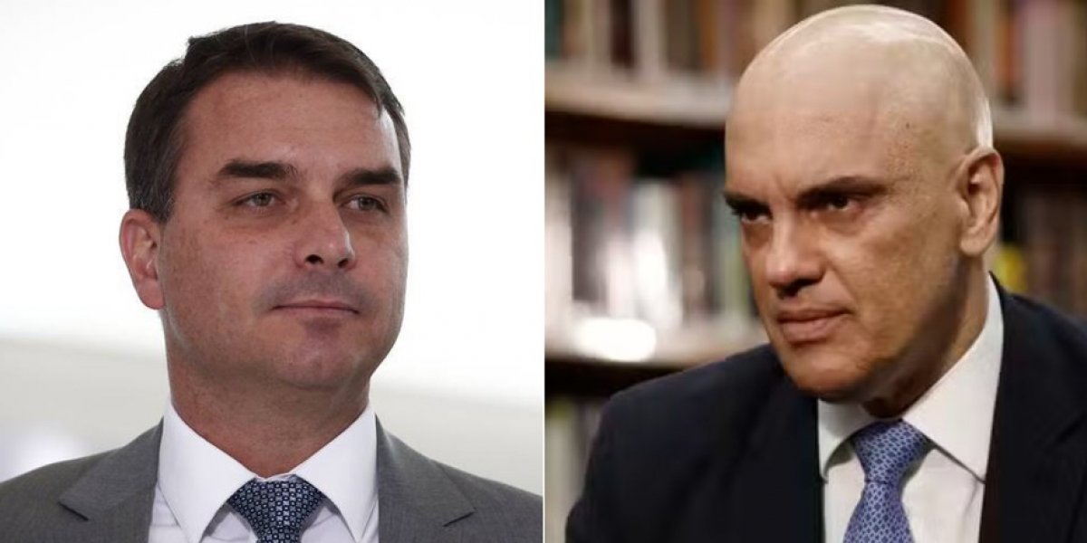 Flávio Bolsonaro acusa Alexandre de Moraes de ser ‘articulador político’ de Lula