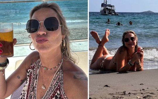 Luana Piovani reage após Instagram remover publicação com registros de nudez 