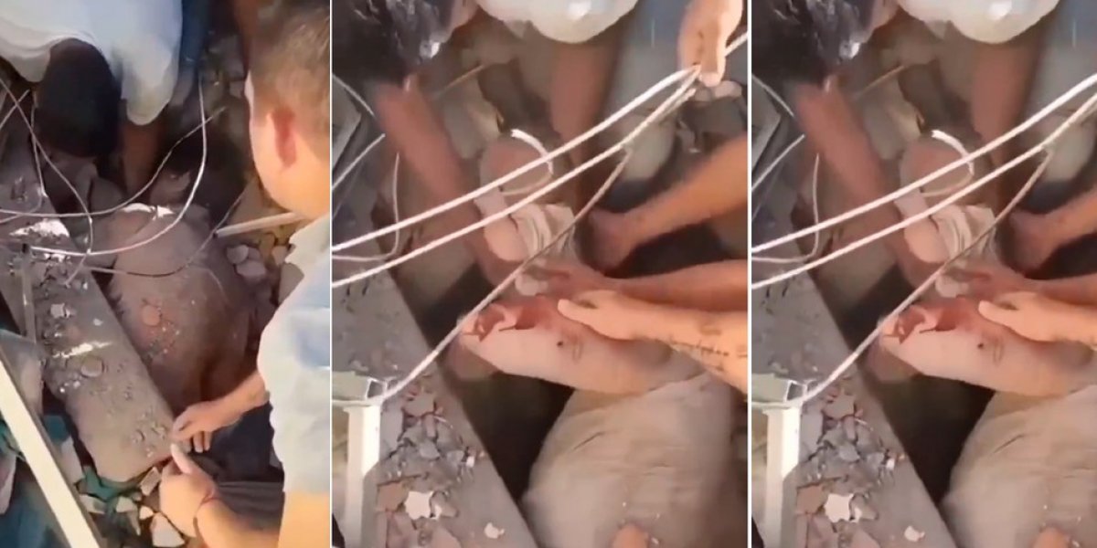 Mãe e bebê de seis meses são resgatados vivos após terremoto na Colômbia