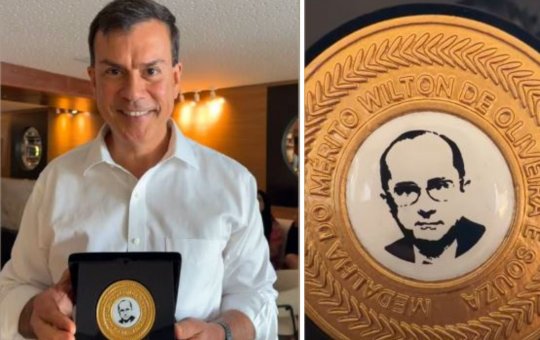 Doutor Hélio Braga recebe Medalha do Mérito Wilton de Oliveira e Souza e se torna primeiro não jurista homenageado