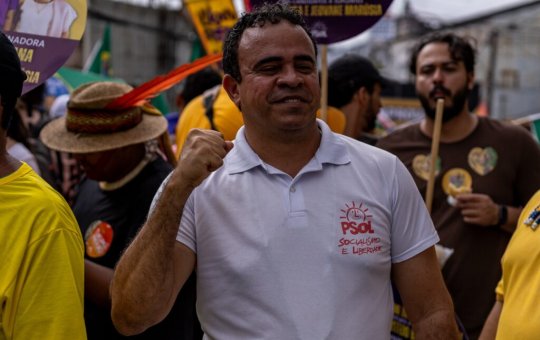 Mansur destaca baixa rejeição e mira adversários ao citar caso Banco Master