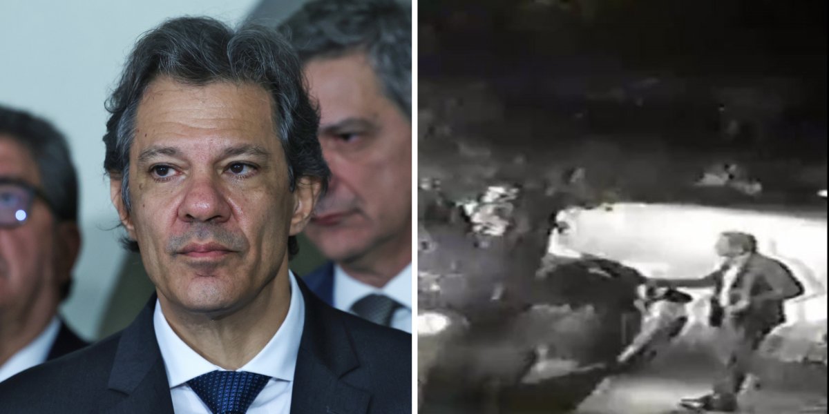 Câmera registra viatura da PM perto da casa de Haddad após relato de abordagem