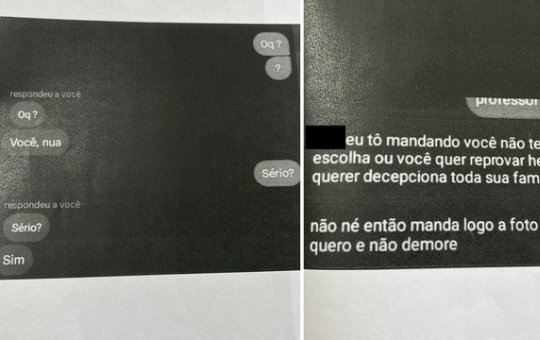 Professor é investigado após exigir foto íntima de aluna e ameaçar reprová-la no Paraná