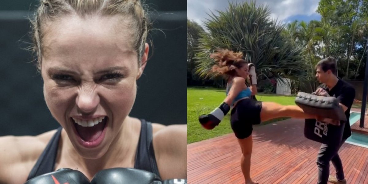 Paolla Oliveira impressiona com treino de Muay Thai e faz fãs lembrarem da personagem Jeiza