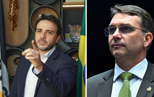 Renan Santos critica Flávio Bolsonaro antes de acusar filiação ao Missão