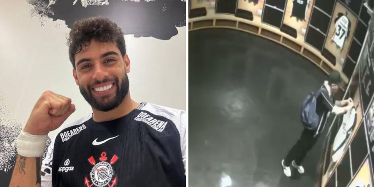 Camisa de Yuri Alberto é furtada do Memorial do Corinthians