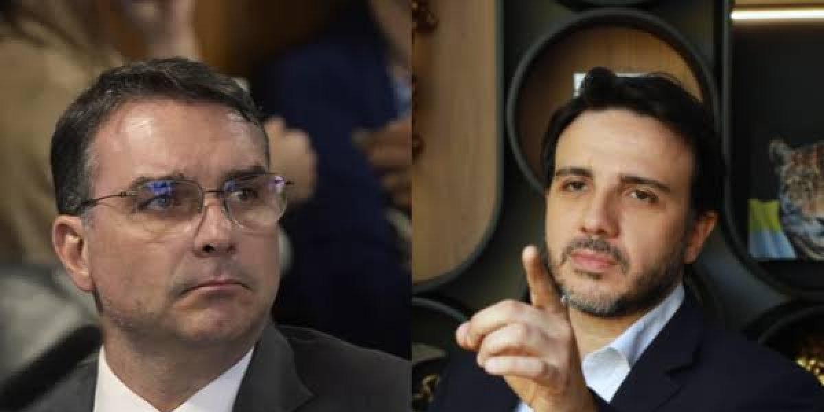 Renan Santos acusa Flávio Bolsonaro de “filiação fraudulenta” ao Missão