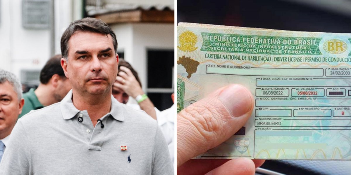 Flávio Bolsonaro defende CNH a partir dos 16 anos caso maioridade penal seja reduzida