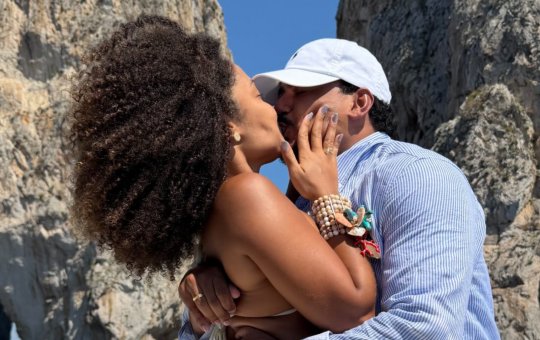 Rafa Moreira é pedida em casamento durante viagem romântica à Itália