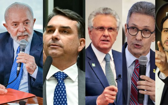 Pesquisa Quaest: Lula aparece com 43% das intenções de voto contra 40% de Flávio Bolsonaro em cenário de eventual 2º turno; Confira