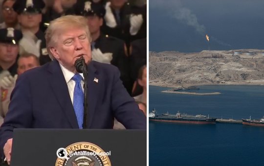 Donald Trump diz que pretende anexar ormuz ao território norte-americano