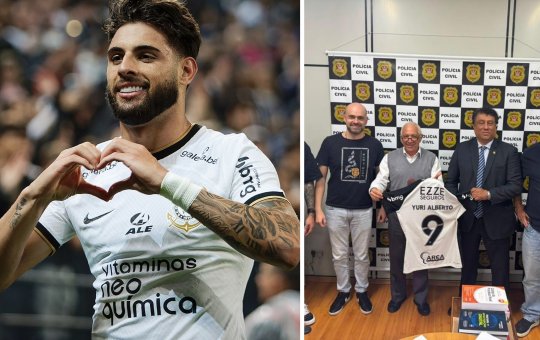 Camisa de Yuri Alberto é recuperada após furto no Memorial do Corinthians
