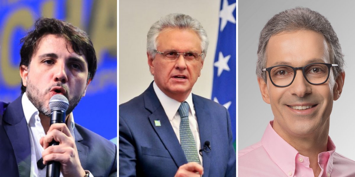 Renan Santos, Caiado e Zema divulgam primeiros vídeos de campanha à Presidência