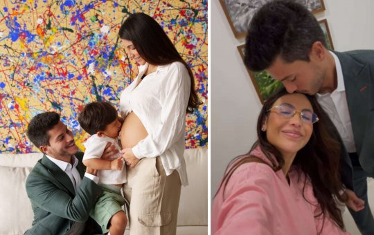 Arthur Aguiar e Jheny Santucci anunciam chegada do segundo filho do casal