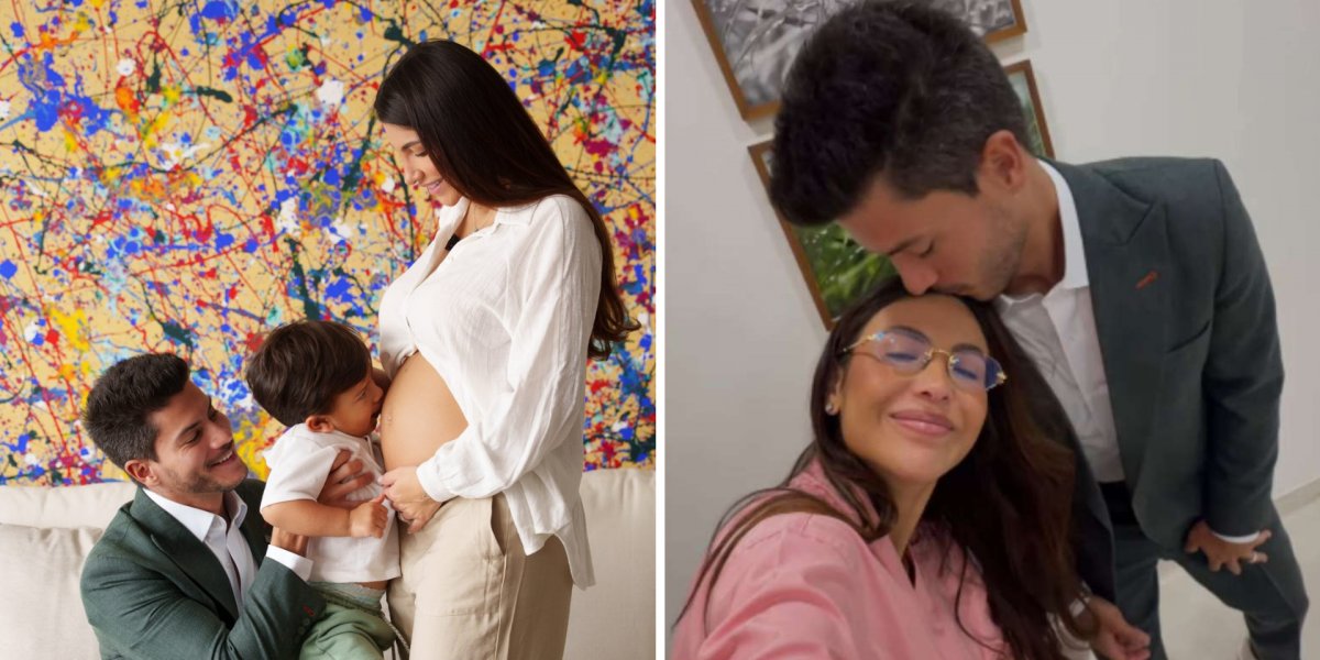 Arthur Aguiar e Jheny Santucci anunciam chegada do segundo filho do casal