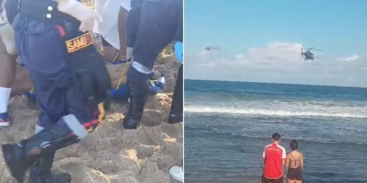 Jovem desaparece após se afogar em praia de Lauro de Freitas